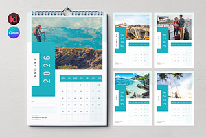 2026 Yearly Calendar – Canva, a Stationery Template by Pixelpick