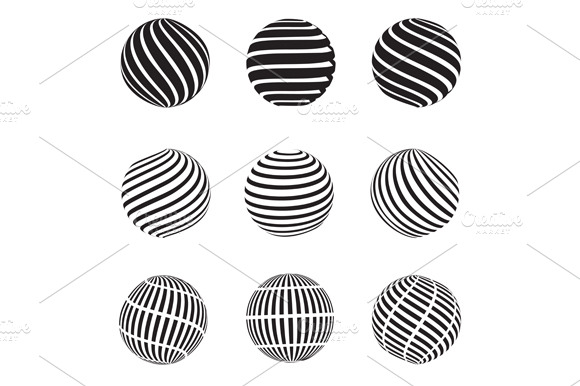 Abstract Dotted Swirls And Grill