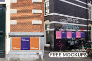 Free Urban Poster Mockups AMS, a Mockup by JuneMockups (Thumbnail 1 of 2)