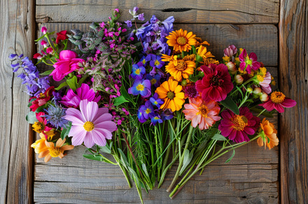 A stunning assortment of bright flow, a Photo by Tanuart