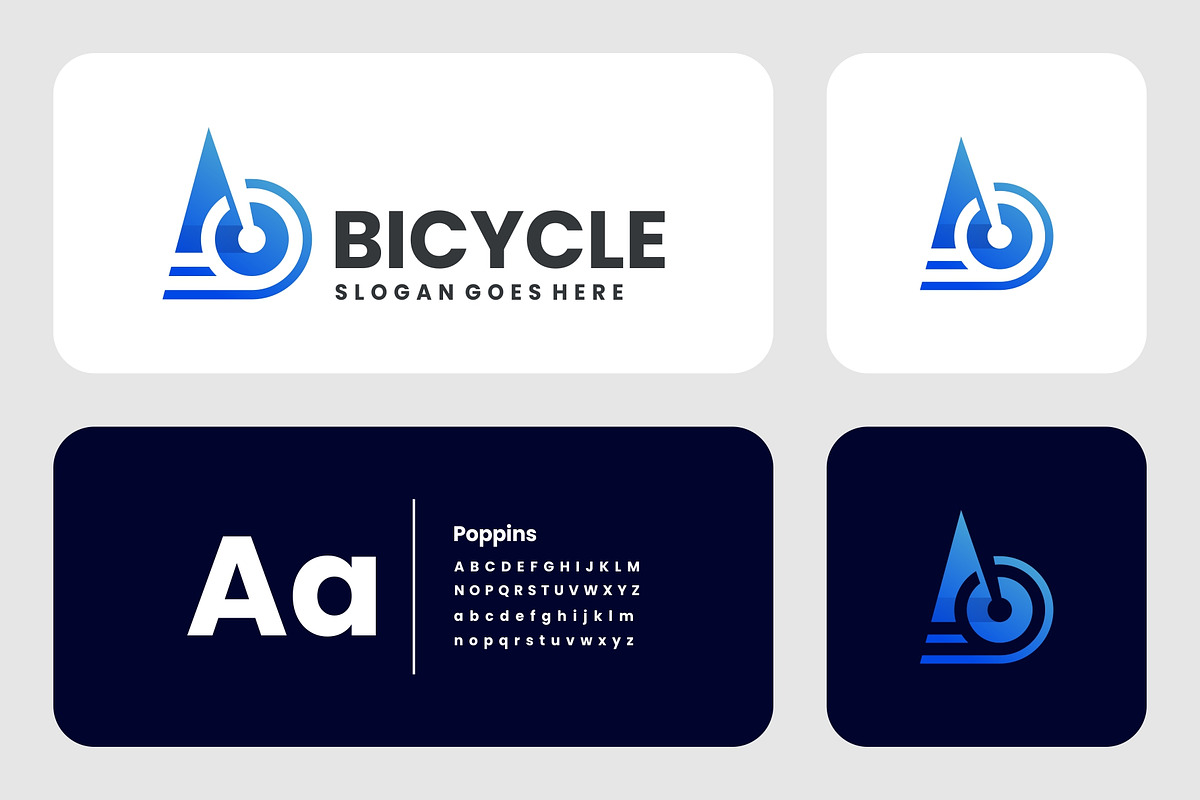 Modern Gradient Abstract Bicycle, a Branding & Logo Template by Artnivora.Std (Photo 2 of 3)