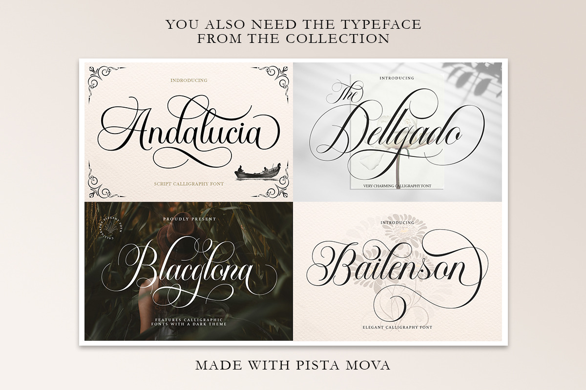 Garinstae Script, a Script Font by Pista Mova (Photo 13 of 13)