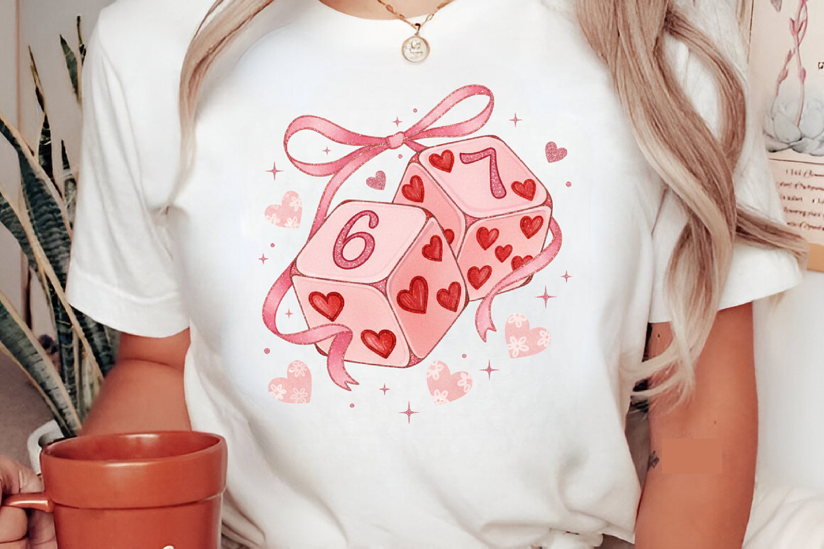 Preppy Six Seven Valentine PNG, an Illustration by Designking (Photo 5 of 6)