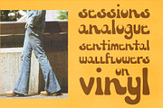 Kaleidoscope - Hand Drawn Retro Font, a Sans Serif Font by Madeline ODonoghue Design (Thumbnail 5 of 7)