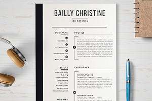 Clean Cv Template Design