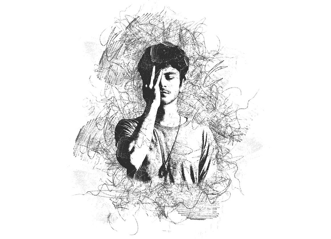 19 in 1 Sketch PS Action  Bundle, an Action Add-On by Studio Retouch (Photo 3 of 26)