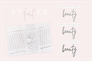 Beauty Notes Script + Illustrations, a Script Font by Design Pixie (Thumbnail 11 of 15)