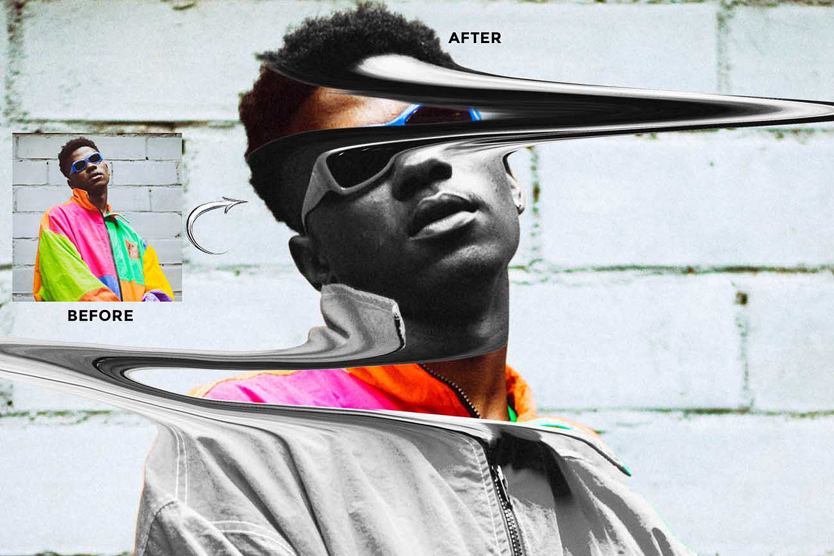 Liquid Surreal FX — Photoshop Action, an Action Add-On by Studio Retouch (Photo 2 of 11)