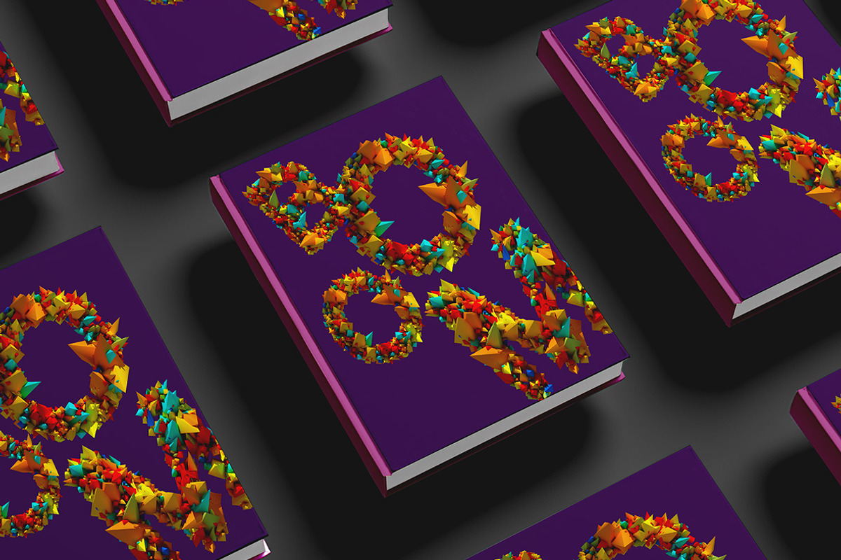 Color Explode Font, a Font by Handmadefont