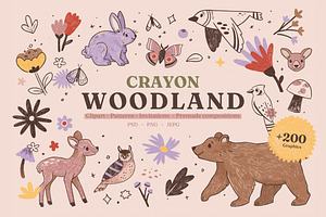 Crayon Woodland