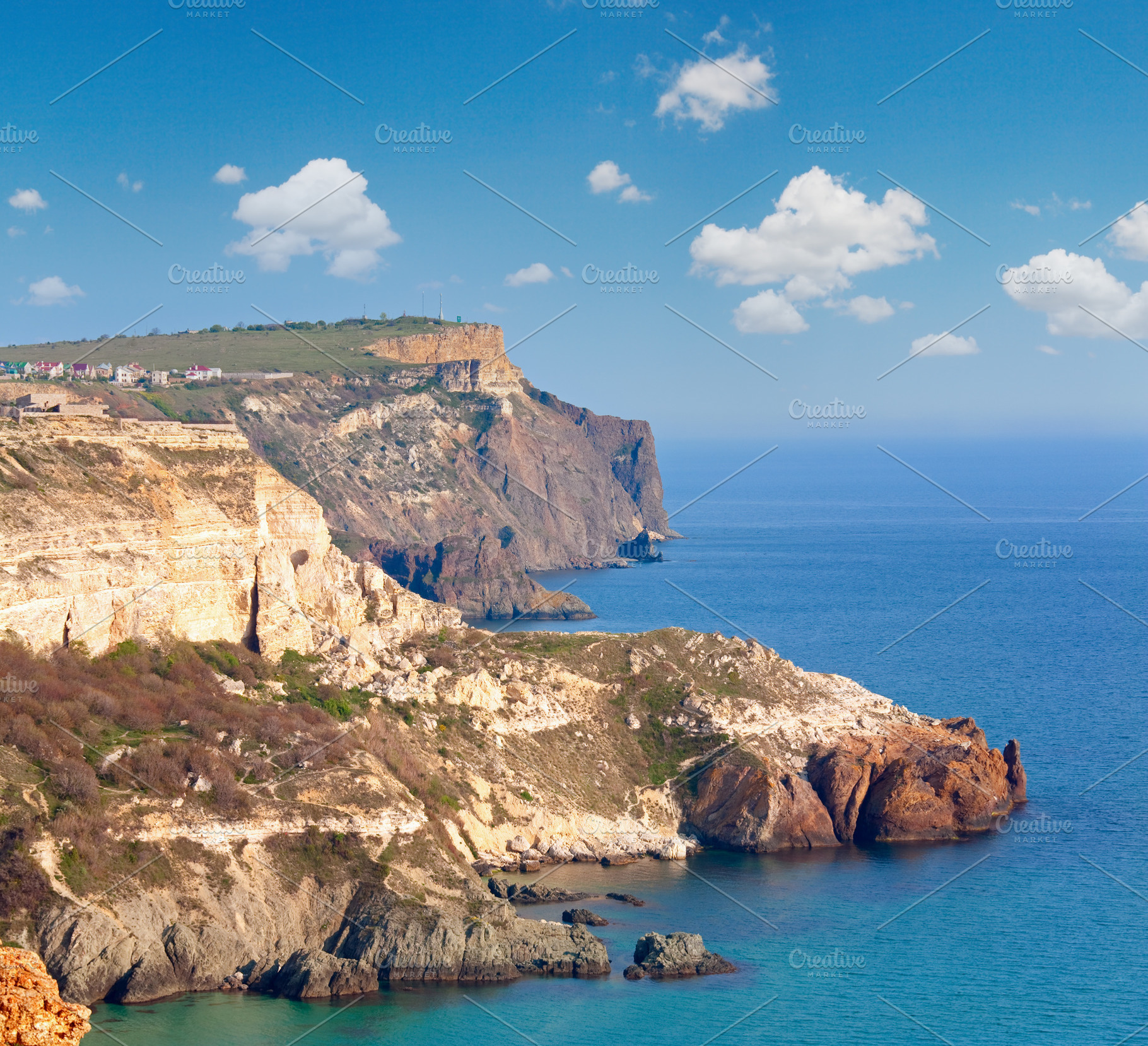 Rocky coast view, a Nature Photo by YuriyB