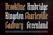 Malevolent - Display Font, a Script Font by Alpaprana (Thumbnail 5 of 9)