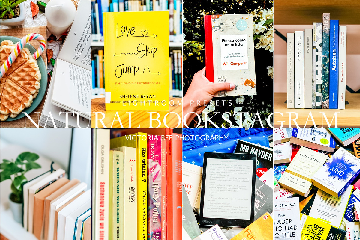 200 + BOOKSTAGRAM BUNDLE PRESETS, a Preset Add-On by Victoria Bee Presets (Photo 8 of 9)