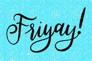 Textured Lettering Brushes Set 2, a Brush Add-On by On the Mark Designs (Thumbnail 4 of 4)