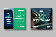 Mobile Banking Social Media Post, a Social Media Template by MightyDesign (Thumbnail 3 of 8)