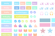Planner Stickers, a Graphic by Journals and More (Thumbnail 1 of 4)