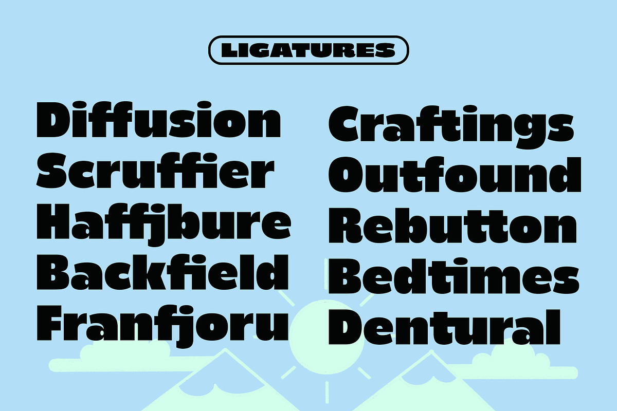 Bagor Font, a Sans Serif Font by trustha (Photo 9 of 12)