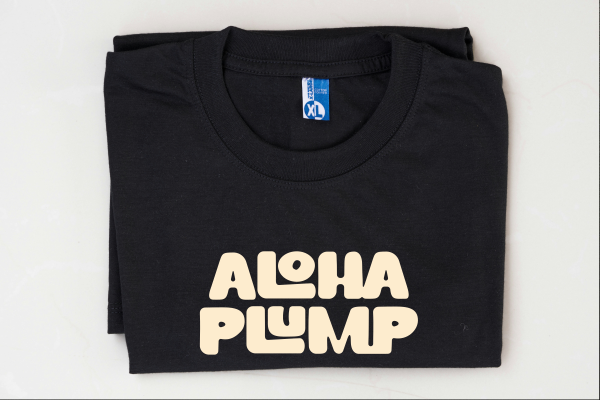 Plump Chunk - Display Font, a Sans Serif Font by SaktiAvellin (Photo 5 of 7)