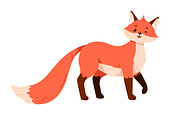 Cute funny cartoon fox childish set, an Animal Illustration by Good Studio (Thumbnail 9 of 9)