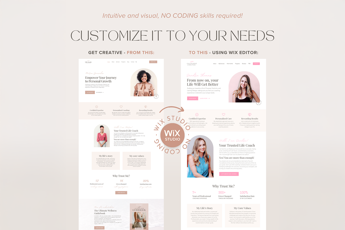 Coaching Wix Studio Template preview 4