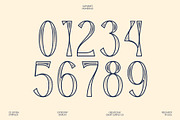 CS Lovisa Stippled, a Sans Serif Font by Craft Supply Co. (Thumbnail 4 of 8)