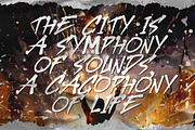 Street Rhythm Marker Graffiti Y2k Di, a Blackletter Font by dansdesign (Thumbnail 7 of 9)
