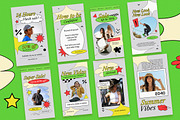 Green Fashion Instagram Set, a Social Media Template by Aiyari Graphic (Thumbnail 3 of 5)