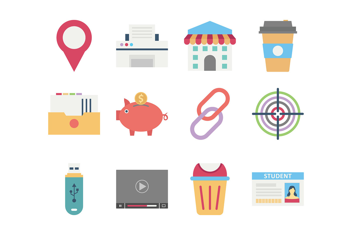 Professional Office & Workroom Icons, an Icon by Vector Portal (Photo 6 of 6)