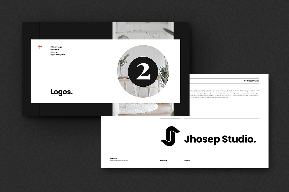 Brand Guidelines Template, a Presentation Template by Occy Design (Photo 6 of 11)