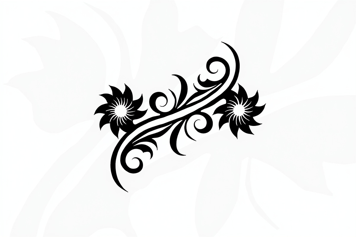 Elegant flower decorative design, an Illustration by Amazin_art (Photo 21 of 21)