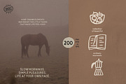 Slow Living Illustrations, an Object Illustration by happpydesign (Thumbnail 5 of 14)