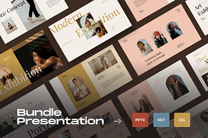 Exhibition Bundle Presentation Pack, a Presentation Template by Rocket Template