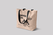 Realistic Tote Bag Mockup PSD, a Merchandise Mockup by MA-KING_ART (Thumbnail 2 of 5)