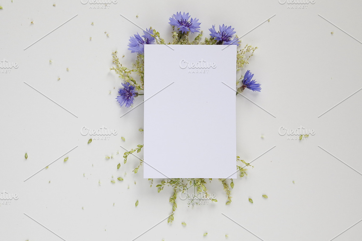 Mock up - card design - announcement, a Background Photo by Susa's pics (Photo 2 of 2)