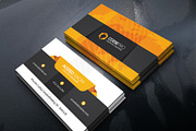 Corporate Business Card, a Business Card Template by xnorpix (Thumbnail 3 of 4)