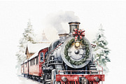 Christmas Holiday Vintage Collection, a Decorative Illustration by Veris Studio (Thumbnail 12 of 12)