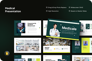 Medical Presentation Google Slide, a Presentation Template by SquidPixey