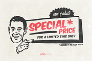 Carosello - Huge Retro Ads Kit, a Texture Illustration by Unio Designs (Thumbnail 2 of 6)