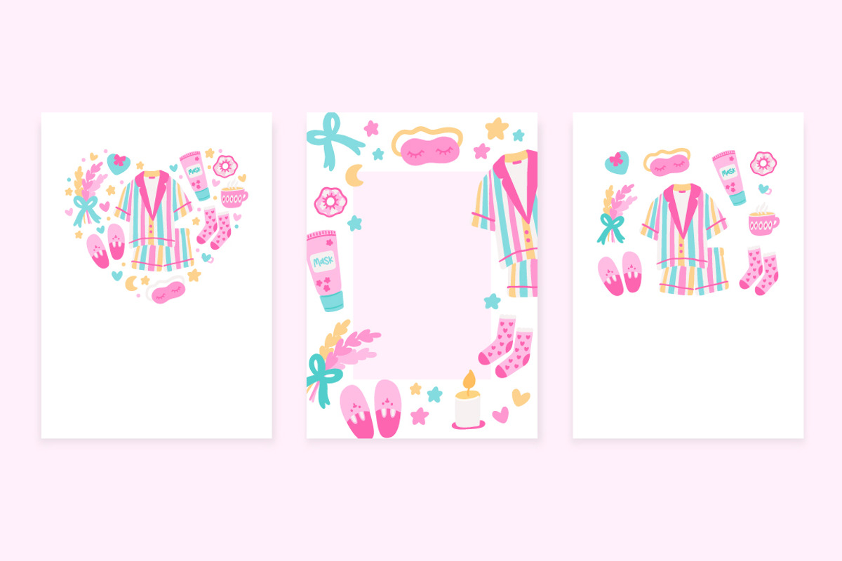 Pajama party invitation templates, an Invitation Template by Viaireshop (Photo 2 of 7)