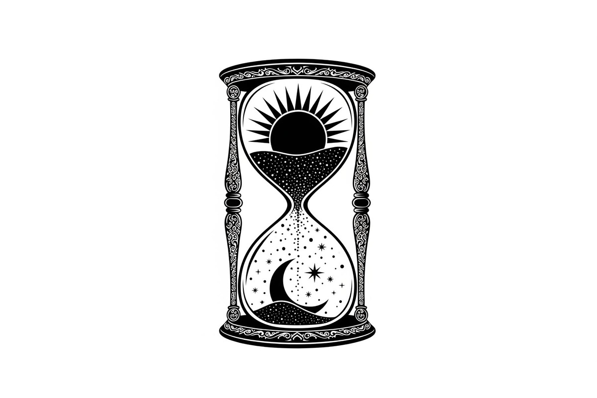 Celestial Sun Moon Hourglass Bundle, an Illustration by yasushie (Photo 3 of 31)