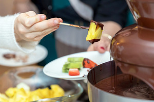 Vibrant chocolate fountain, a Food & Drink Photo by KYNA STUDIO