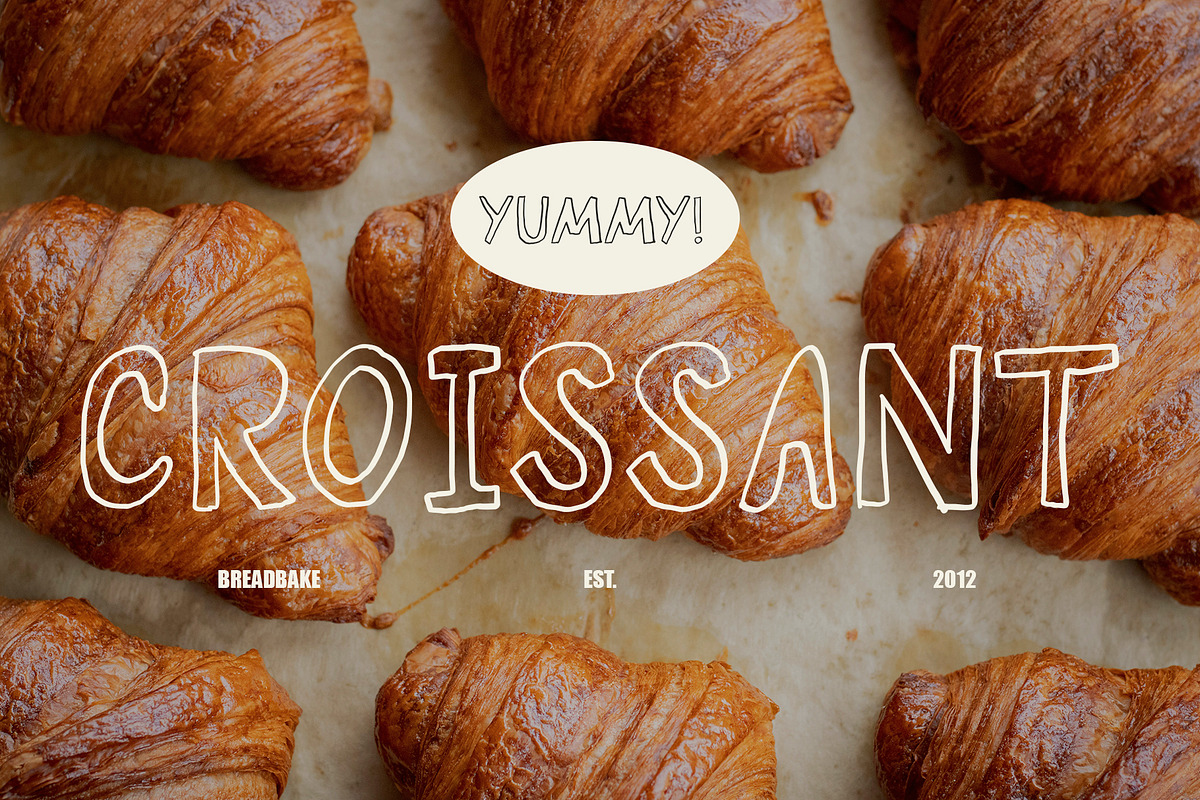 HOLLOW VIBES CUTE QUIRKY FONT, a Handwritten Font by Nonceni (Photo 2 of 11)