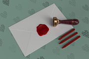 Wax Seal Mock-up, Psd Template, a Product Mockup by graystudio (Thumbnail 7 of 7)