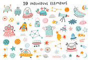 Little spaceman. Kids collection, a Graphic by Murvin (Thumbnail 3 of 8)