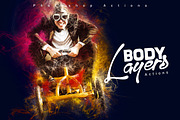 Body Layers Photoshop Actions Download