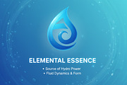 A Water Drop Logo, a Branding & Logo Template by Saba Vector (Thumbnail 3 of 3)