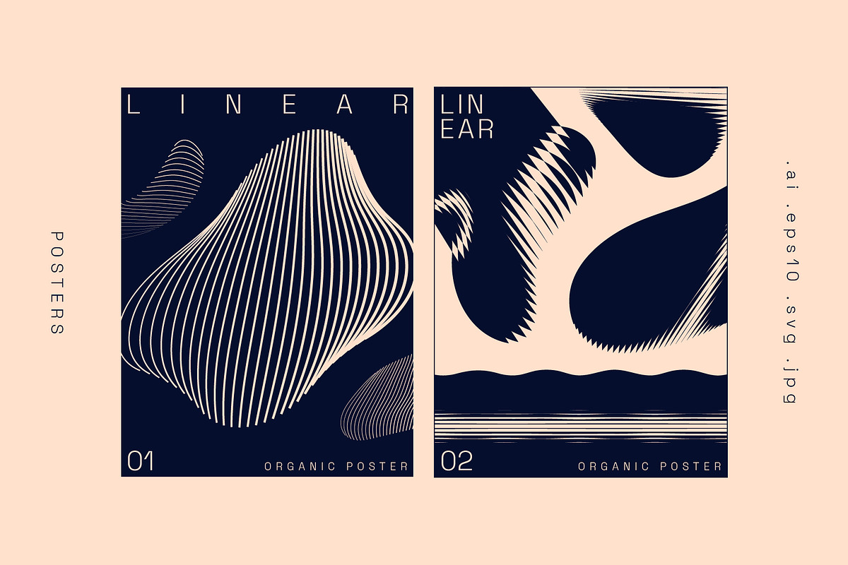 Linear Organic Shapes, an Object Graphic by Léo Alexandre (Photo 6 of 12)