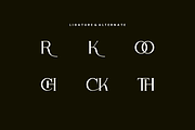 Mekchon - Aesthetic Serif Font, a Serif Font by Iqsiart Studio (Thumbnail 7 of 8)