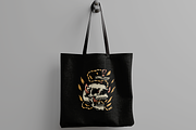 Skull with rope and devilish details, an Object Illustration by nomlimo.com (Thumbnail 3 of 3)