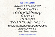 Twisted Author Natural Handwriting, a Handwritten Font by Letterhend Studio (Thumbnail 9 of 9)